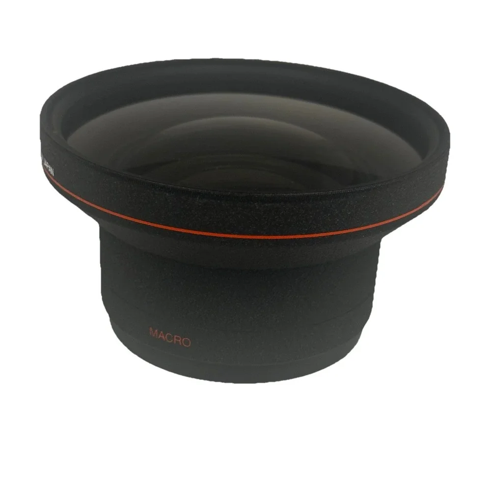 Vintage Crystal Vision 0.5x Wide Angle Converter Attachment For Canon‎ & Others